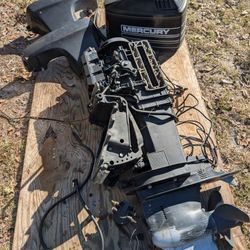 ...MECHANIC SPECIAL...90 hp Mercury For Parts Or Rebuild!!