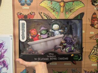 Little People Collector Disney Tim Burton’s The Nightmare Before Christmas Lock Shock & Barrel Set