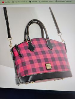 New Dooney and Bourke Satchel Shoulder Bag Purse