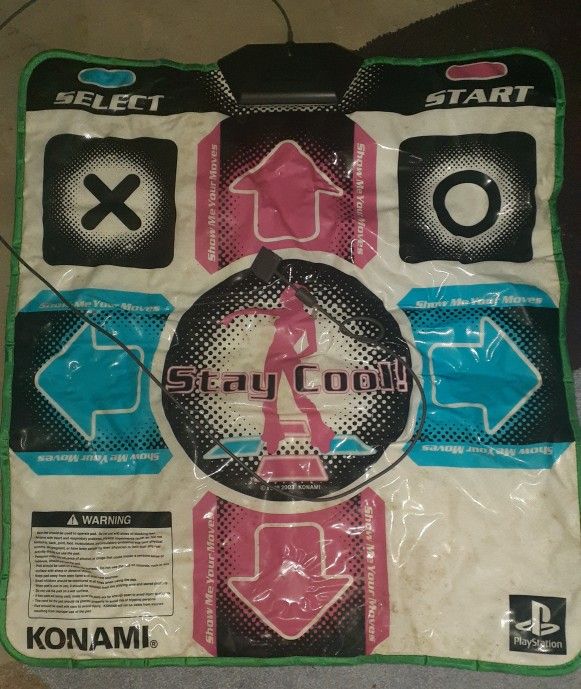 Dance Revolution Mat For Playstation