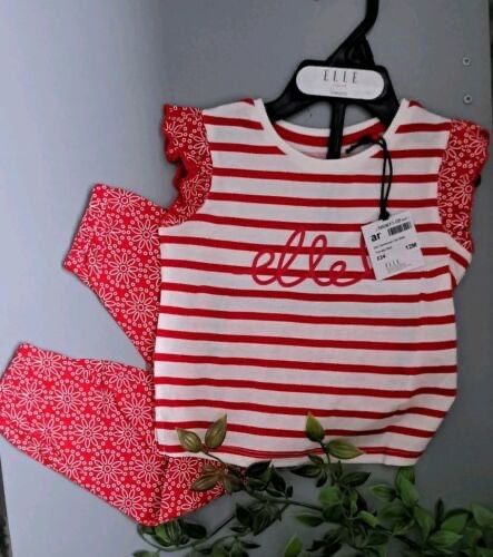 Baby Girl 9-12 Months BNWT Elle Supersoft Outfit