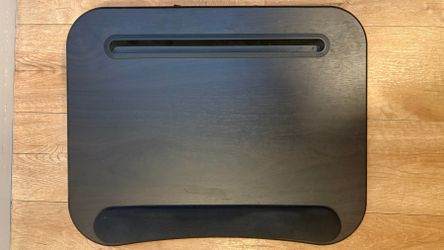 Black cushioned lap desk
