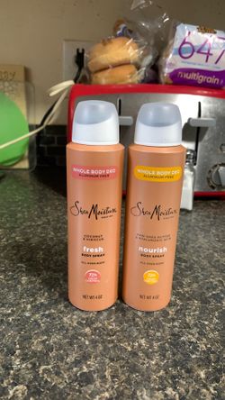 Shea Mousture Aluminum Free Whole Body Spray-2 Items!($19.94+ Value)
