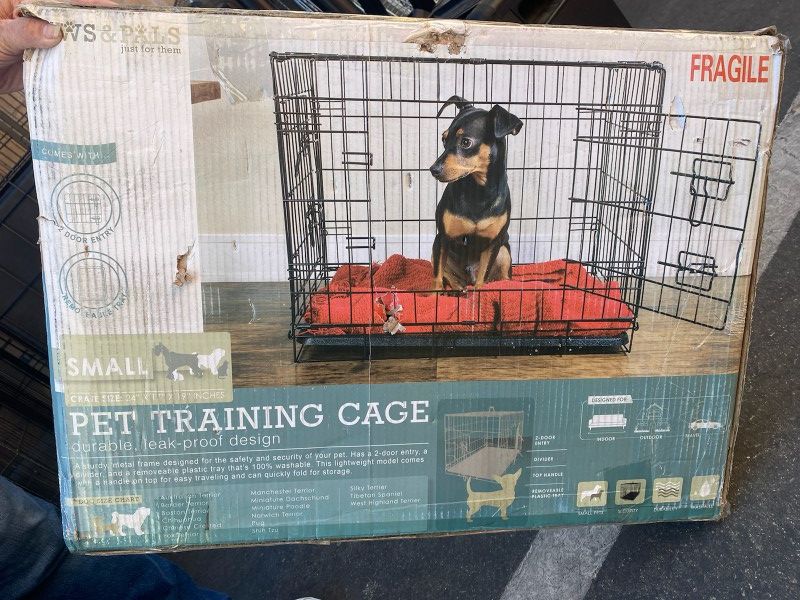 Small Dog Training Crate