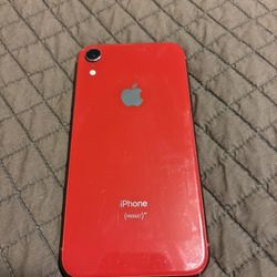 Red iPhone XR 64 GB Unlocked 