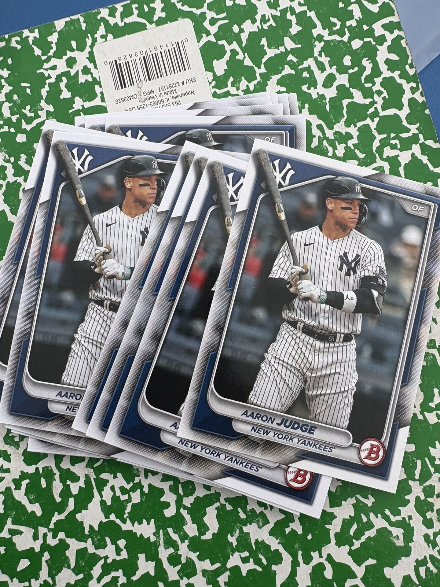 Lot Of (20). 2024 Aaron Judge Bowman Cards