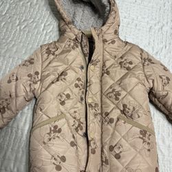 Puffer Jacket Mickey Mouse 5t