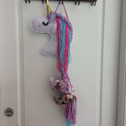 Unicorn Hair Clip Holder 