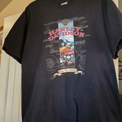 Harley Davidson Live the Legend Black T-Shirt