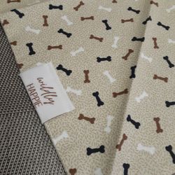 Hand Made Dog Bandana - Size: Small!