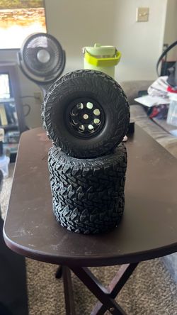 RC Crawler Wheels and Tires Set of 4