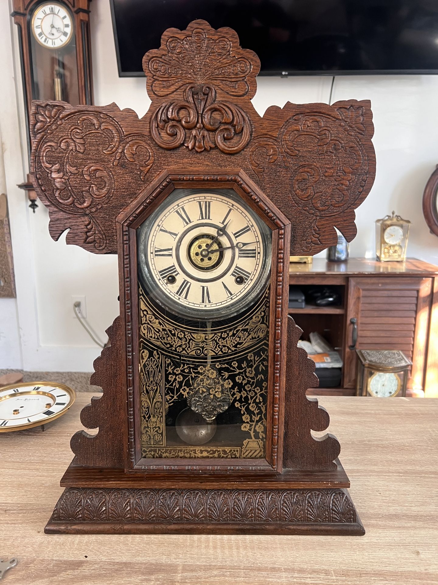 Ingraham Gingerbread Clock