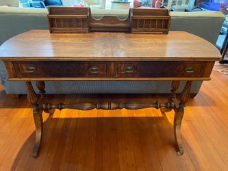 Antique Spindle Leg Desk