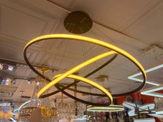 ✨ orbit Glow LED Ring Chandelier