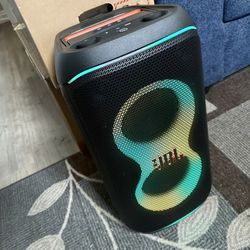 JBL (Partybox Live 120) Portable Bluetooth Speaker ~ Wireless Mic, LED Lights, Karaoke & Long Battery Life