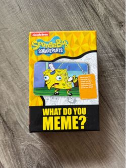SpongeBob SquarePants, what do you meme?