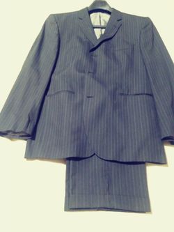 Pinstripe Business Suit