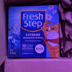 Fresh Step Extreme Mountain Spring Cat Litter 14lb.