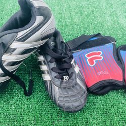Soccer Young Boy Shoes Size 13  All For $20