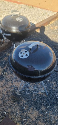 Webber large charcoal grill