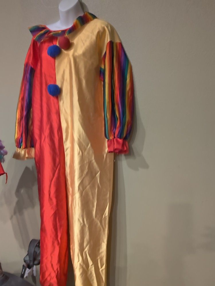 Adult Clown Halloween costume 4 Pieces