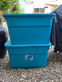 2 - 30gal totes
