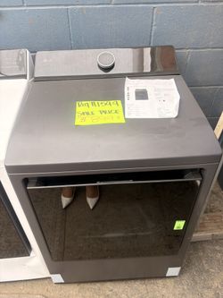 Lg Electric Dryer Black Mattee 