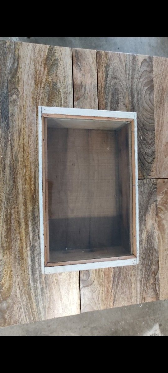 Vintage Wood Shadow Box