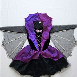 Miss Batiness Vampire-Custome -Girls Large
