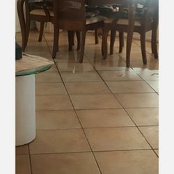 Solid Wood Dining Room Table 