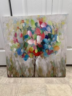 beautiful 2ft by 2ft wall art. (MUST SELL TODAY)