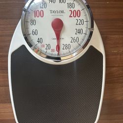 Vintage Taylor Professional Mechanical Bathroom Scale 330 Lbs Capacity 