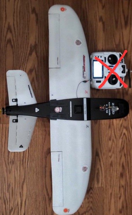 Inav Plane ZOHD nano Talon Evo With Fpv and Rth