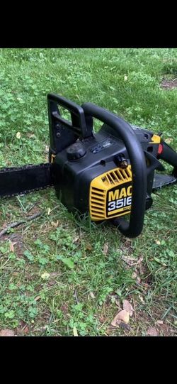 Mcculloch Mac 3516 Chainsaw Like New With Case 