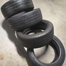 Set. Tires.  235  45. 18. Michelin 