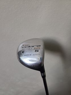 King Cobra SS Offset Hyper Steel 5 Wood Regulpar Flex Aldila Tour Graphite RH  Golf Club Regular Flex 