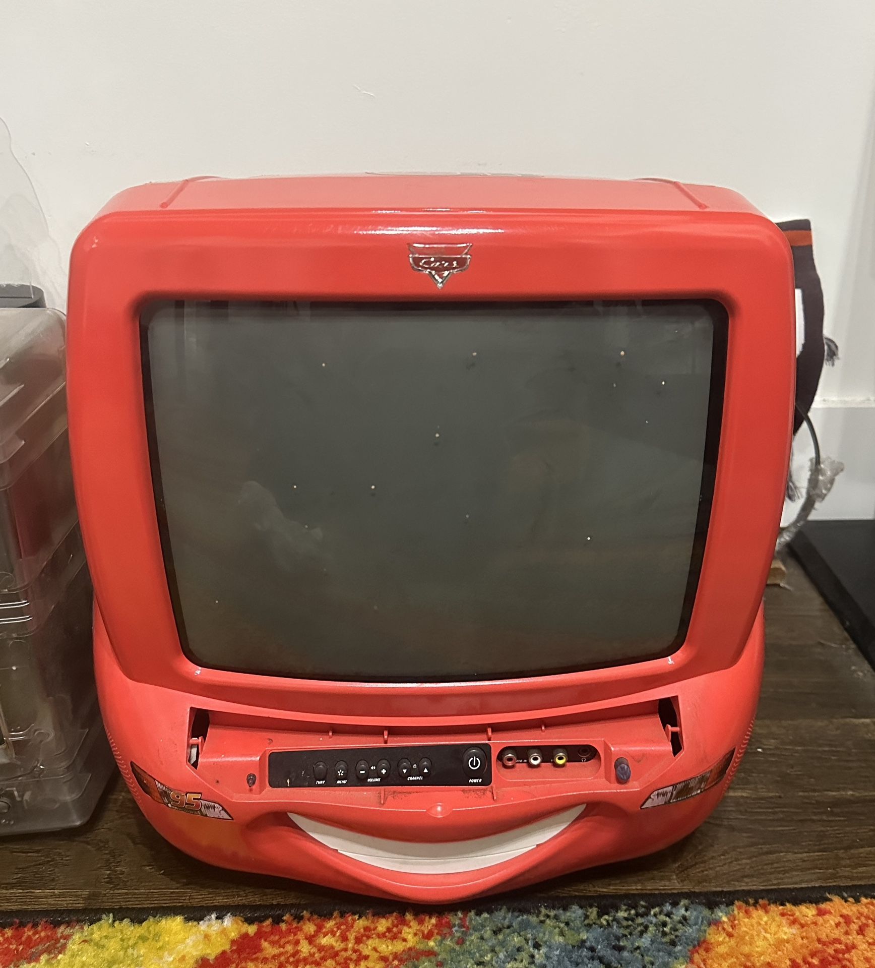 Cars Pixar CRT TV