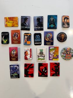 Collection of 1990s Movie Pins