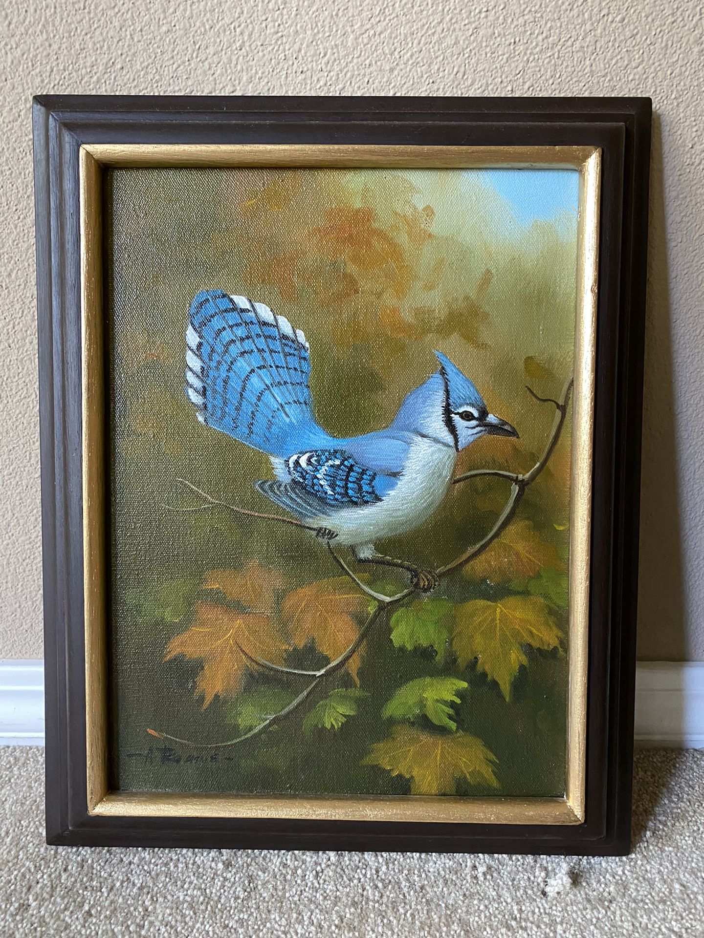 Blue Jay painting