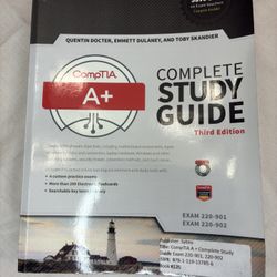 BRAND NEW, COMPTIA A+ STUDY GUIDE (THIRD EDITION) [MUST GO ASAP]