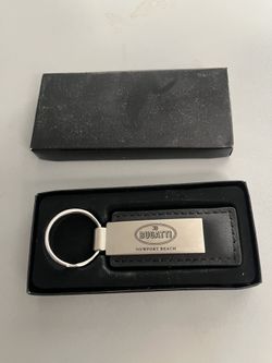 New Bugatti OEM Keychain With Box