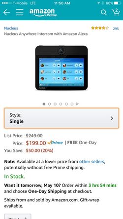 Nucelus intercom alexa 2 units