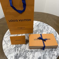 Louis Vuitton Box And Bag 