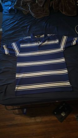 Charlie Brown Men's Blue white Striped caelop/ Charlie Brown