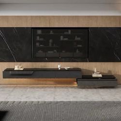 New in box- Floating TV cabinet ( Accommodates TVs up to 65-in )