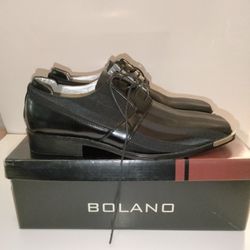 Bolano Dress Shoes, Black, Size 11