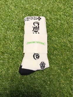 Chrome heart socks sz 6-12