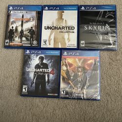 PS4 Games lot(5)