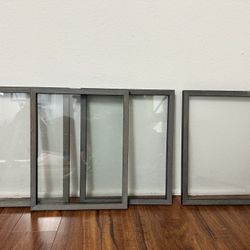 Gray Floating Picture Frames