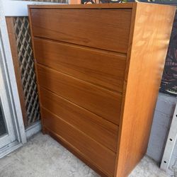 Mid Century Teak Woods Dresser 